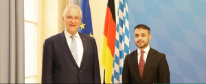 Meeting of Mr. Sifat Rahimee, Consul General of the Islamic Republic of Afghanistan in Munich with H.E. Joachim Herrmann, Minister of Interior Bavaria